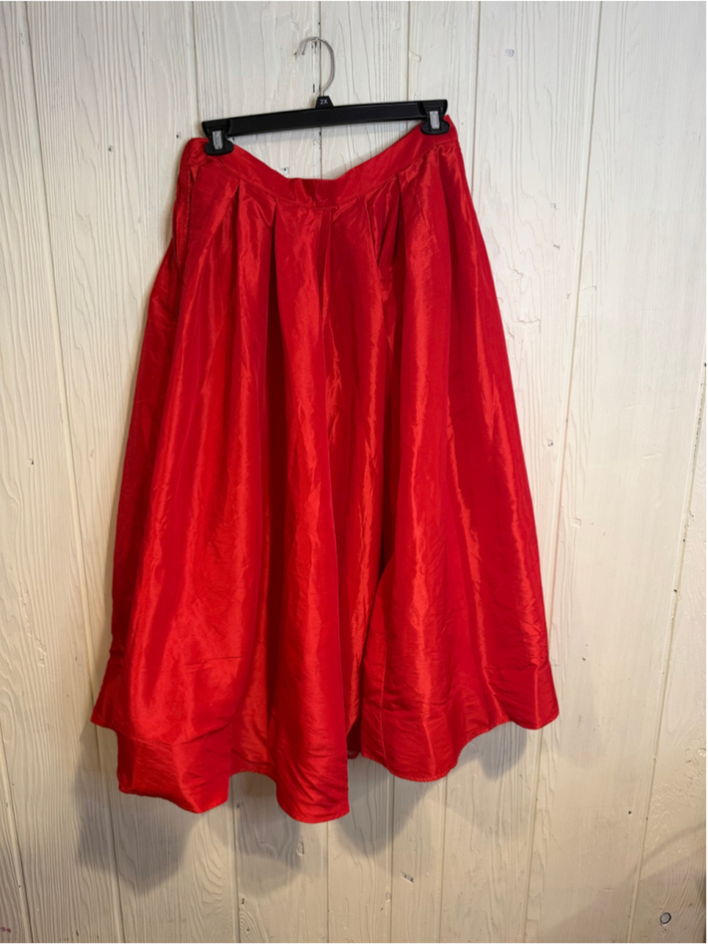 Women's Free People A-Line Skirt XL Red